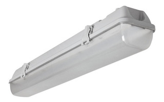 [XY-01001] LUMINARIA ANTIPOLVO - 60 CMTS - 2 TUBOS LED IP44 - 2X20 CTMS