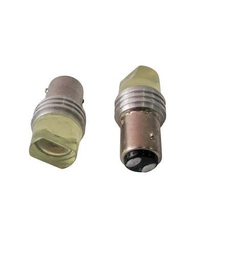 [CL0212] CLD 1157 BAY15D 12V BASE METALICA AMBAR (E)