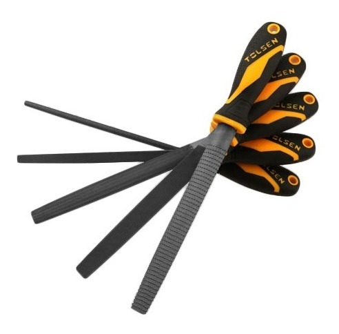[TL1508] SET 5PCS DE LIMAS PARA METAL 8"
