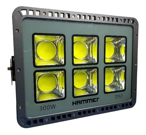 [FH-277300G] REFLECTOR LED PLUSS - 300W - 65K - IP65 - 100 L/W - 85/277 VOLTS - TG09 - GRIS