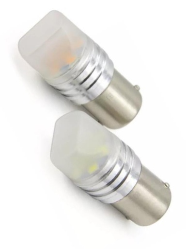 [167B] LUCES ESTROBO FRENO 9SMD (PAR) 1157 ROJO