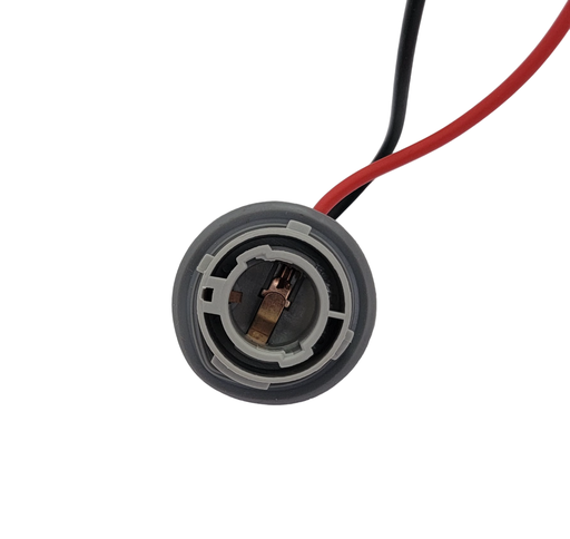 [127A] SOCATE PLANO AVEO, OPTRA, SPARK  1 CONTACTO BASE METALICA 1156 BA15S