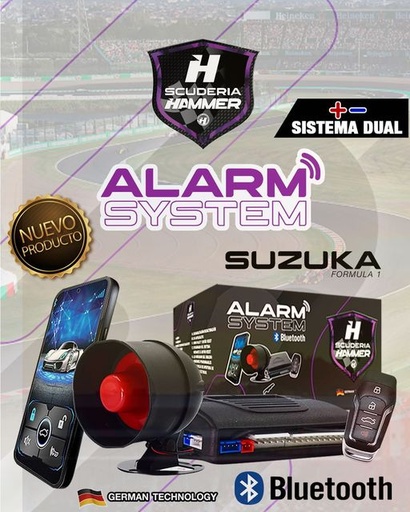 [AL0202] ALARMA SCUDERIA HAMMER SUZUKA (E)