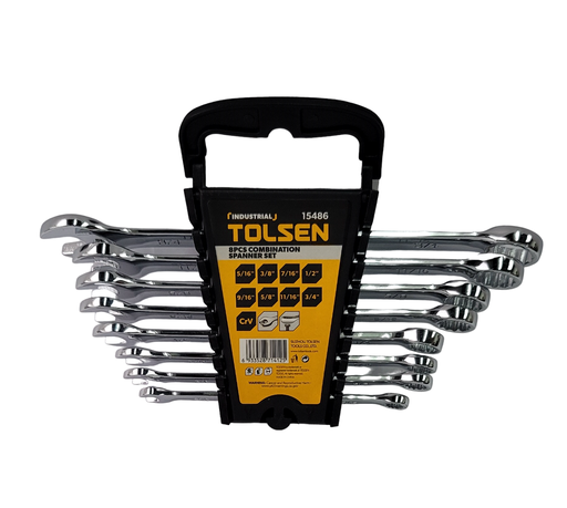 [TL0885] SET 8PCS LLAVES COMBINADAS 5/16" - 3/4"